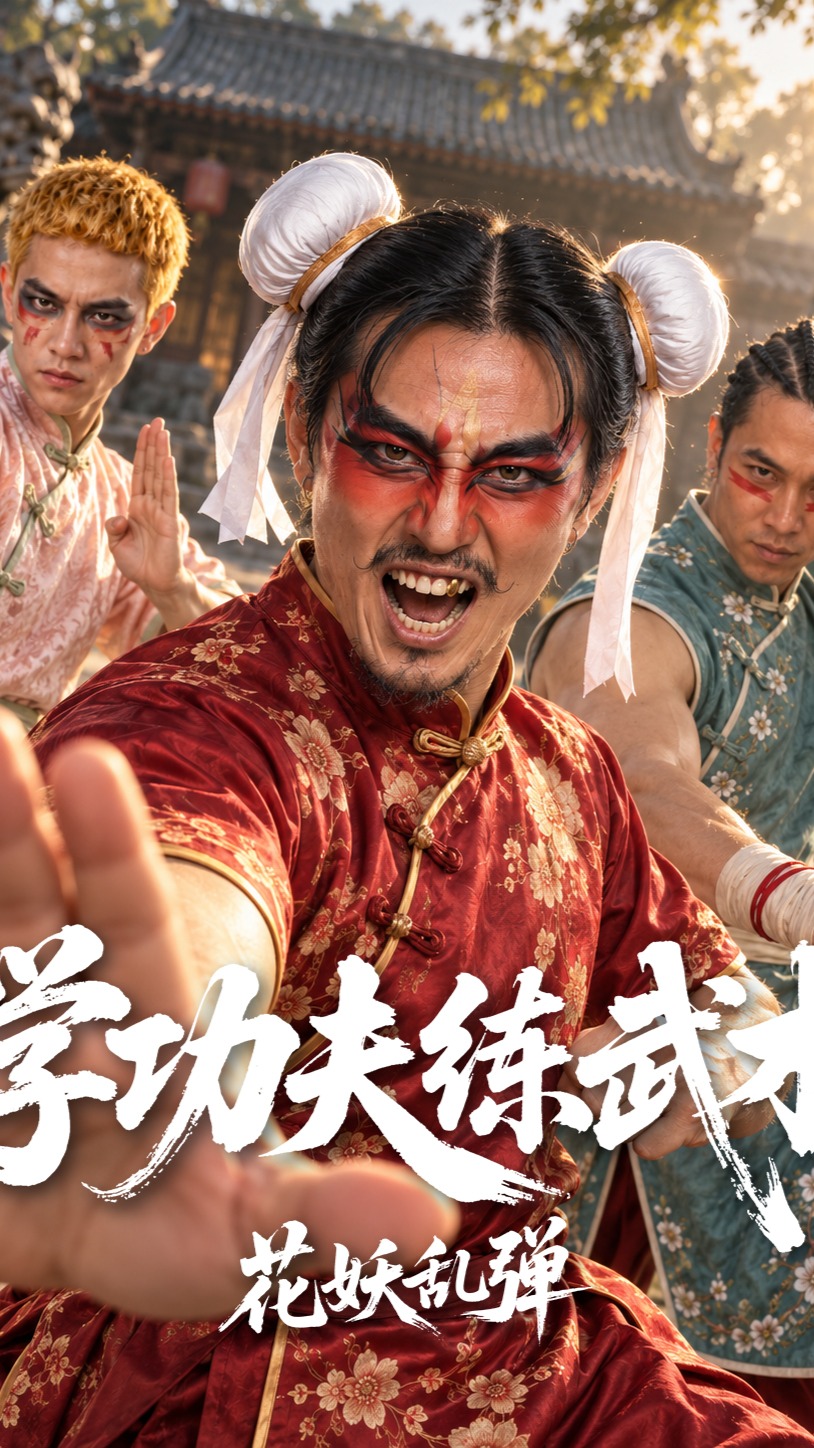 拳法看起來可以學，但這個門派的氣質可真學不來。